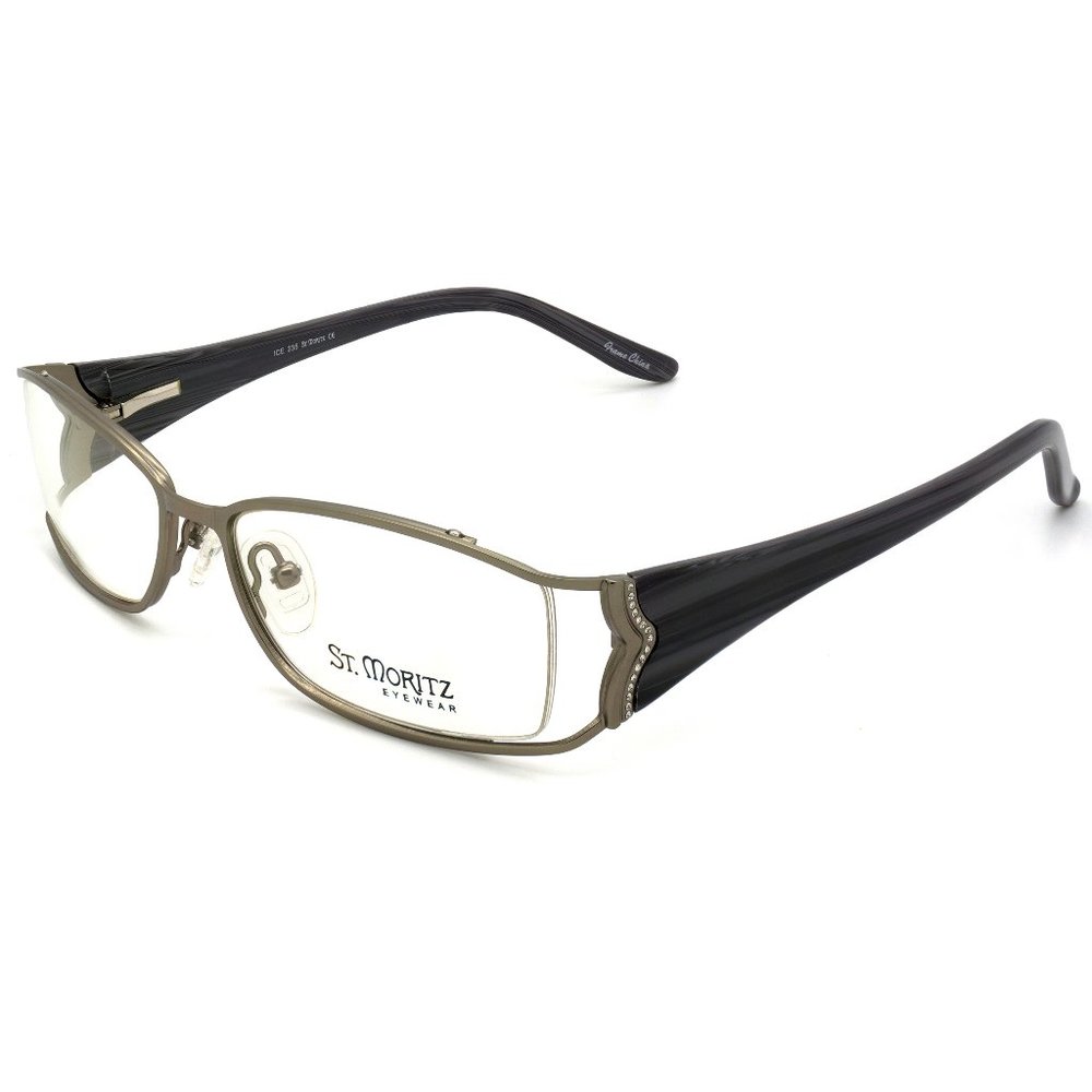 Rectangular vintage eyeglasses by St. Moritz